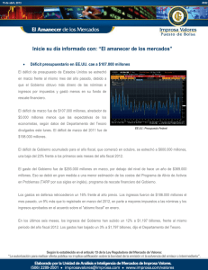 Inicie su día informado con: “El amanecer de los mercados”