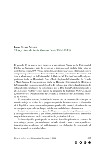 Vida y obra de Jesús García Leoz (1904-1953) - Academica-e