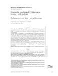 Enfermedad por el virus del Chikungunya: historia y epidemiología