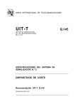 UIT-T Rec. Q.145 (11/88) Dispositivos de corte