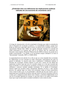 Entienden bien sus defensores las implicaciones políticas radicales