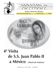 4ª Visita de SS Juan Pablo II - Diócesis de San Juan de los Lagos