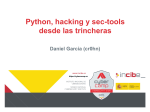 Python, hacking y sec-tools desde las trincheras