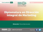 Diplomatura en Dirección Integral de Marketing