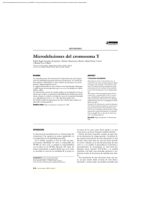 Microdeleciones del cromosoma Y