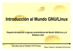 Introducción al Mundo GNU/Linux - Diego Chaparro