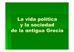 Vida politica y social Grecia