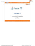 Curso Java EE - 02 Leccion 02 - Teoria