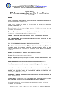 Guia 1 Genetica NMII