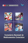 Formulario Nacional de Medicamentos Esenciales. Lima