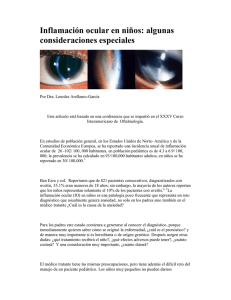 Inflamación ocular en niños: algunas consideraciones