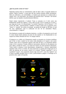 Qué me puedes contar de Venus