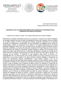 Mesoamérica ha logrado importantes avances en la operación y