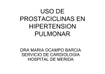 Prostaciclinas en Hipertensión Pulmonar