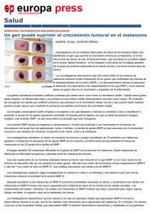 Un gen puede suprimir el cr
