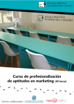 Curso de profesionalización de aptitudes en marketing