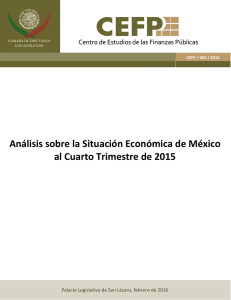 Análisis sobre la Situación Económica de México al Cuarto