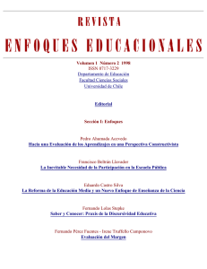 Enfoques Educacionales 1(2) 1998 - Facso