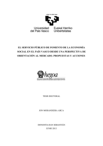 EL SERVICIO PÚBLICO DE FOMENTO DE LA ECONOMÍA SOCIAL