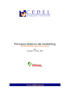 Principios Básicos de Marketing