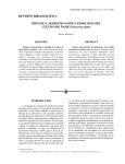 Botánica, domesticación y fisiología del cultivo de ñame (Dioscorea