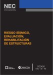 riesgo sísmico, evaluación, rehabilitación de estructuras