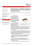 Salud descarta la posibilidad de contraer el virus Zika en Navarra, al