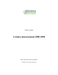 Crónica internacional 1890-1898