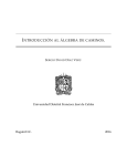 INTRODUCCIÓN AL ÁLGEBRA DE CAMINOS.