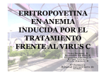 eritropoyetina en anemia inducida por el tratamiento frente al virus c