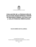 EVALUACIÓN DE LA PRODUCCIÓN DE