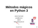 Métodos mágicos en Python 3