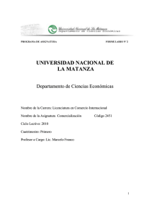 universidad nacional de la matanza