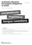 llengua castellana lingüística: competència