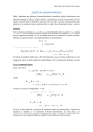 Álgebra de operadores lineales ( )
