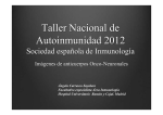 Atlas neuronales Taller Autoinmunidad 2012