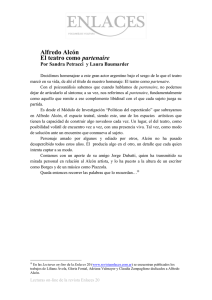 El teatro como partenaire