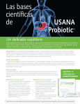 Las bases científicas de USANA Probiotic™