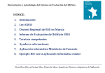 Herramientas y metodología del Informe de Evaluación del Edificio.