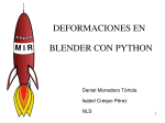 DEFORMACIONES EN BLENDER CON PYTHON