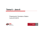 Java 8 - Departamento de Informática y Sistemas