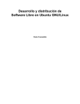 Desarrollo y distribución de Software Libre en Ubuntu GNU/Linux
