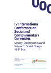 IV International Conference on Social and Complementary Currencies
