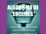 algoritmo de Euclides