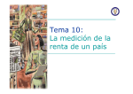 Tema 10: La medición de la renta de un país - OCW
