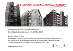 La vivienda social y su rehabilitación l Investigaciones recientes en