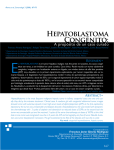 Hepatoblastoma Congénito: A propósito de un caso curado