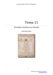 Tema 11, El estado moderno en Europa