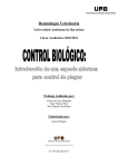 Introducción de especies alóctonas para el control de plagas