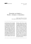 filosofía e ideología en Latinoamérica